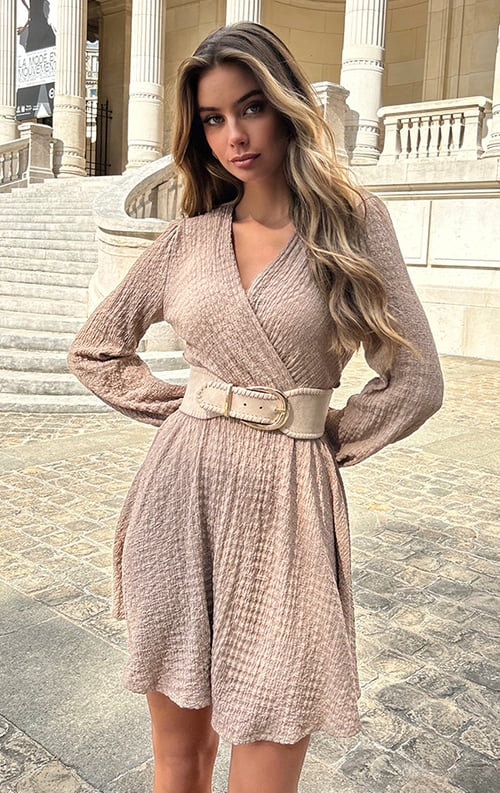 Jurkjes Jurk Tabitha Taupe