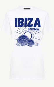 Jurkjes Ibiza Bohemia Top Feline Blauw