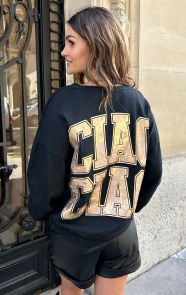 Jurkjes Ciao Sweater Lizz Zwart Goud