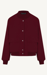 Jurkjes Bomberjacket Danita Burgundy