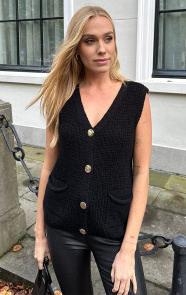 Jurkjes Sleeveless Cardigan Leanne Zwart