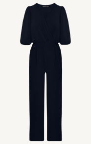 Jurkjes Dubai Jumpsuit V-Hals Elsa Navy