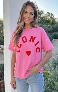 Jurkjes Oversized Iconic T-Shirt Neon