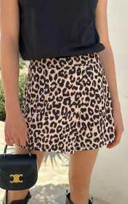 Jurkjes Overslag Skort Sendy Leopard