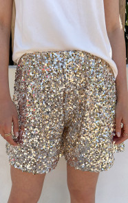 Jurkjes Sequin Short Gold