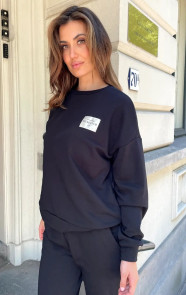 Jurkjes Comfy Oversized Sweater Muse Club Black