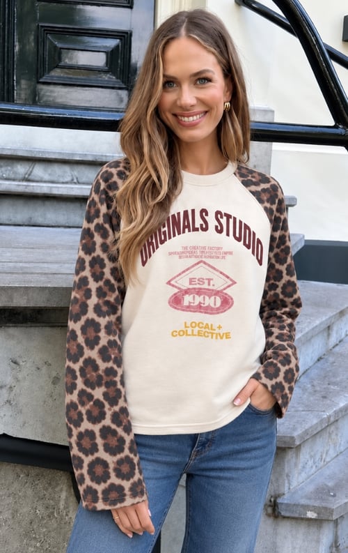 Jurkjes Favorite Things Top Leopard