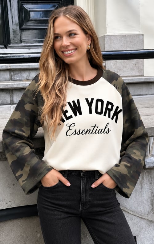Jurkjes New York Top Camo Essentials