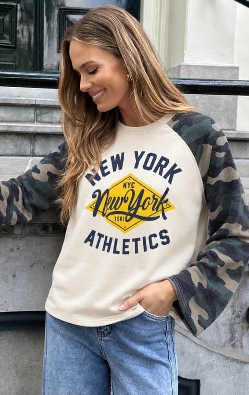 Jurkjes New York Top Camouflage Athletics
